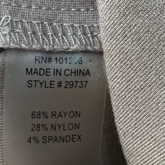 Soft Surroundings Slimming Bootcut Pants Womens Size 1X Tan - Picture 3 of 7